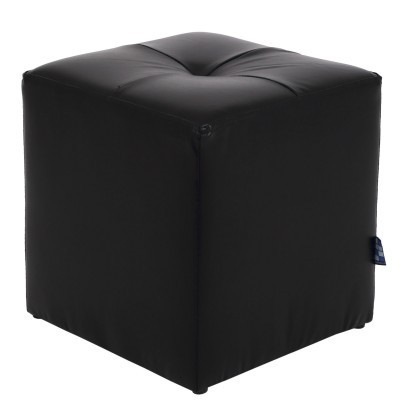 TABURET COOL - IMITATIE PIELE - NEGRU/DIVERSE CULORI - Visiniu 21902 foto