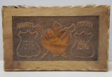 Cutie din lemn, Primul Razboi Mondial, 1914-1916
