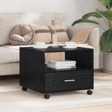 vidaXL Masă de cafea Stejar negru 55 x 55 x 45 cm Lemn compozit