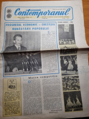 contemporanul 21 iunie 1985-art. targoviste,bistrita,oradea,zilele m.eminescu foto