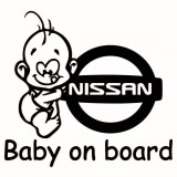 Baby on board Nissan