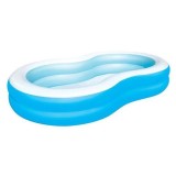 Piscina Gonflabila Bestway Big Lagoon Family 262x157x46 cm, Vinil, Albastra