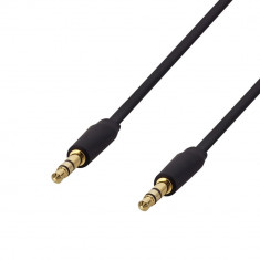 Poss Cablu Audio Jack M/M 1.2M 2.5M Negru PSJAC120BK