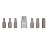 Set 7 Biti Torx Geko G10039, T25-T55, Otel Durabil, Cutie Inclusa, Surubelnite, Bricolaj