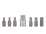 Set biti Torx T25-T55, 7 elemente, Geko G10039