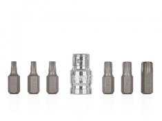 Set biti Torx T25-T55, 7 elemente, Geko G10039