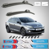 Cumpara ieftin Ștergătoare Renault Megane III Grandtour Facelift (2012&ndash;2014) TeamCar&reg; &ndash; Set față