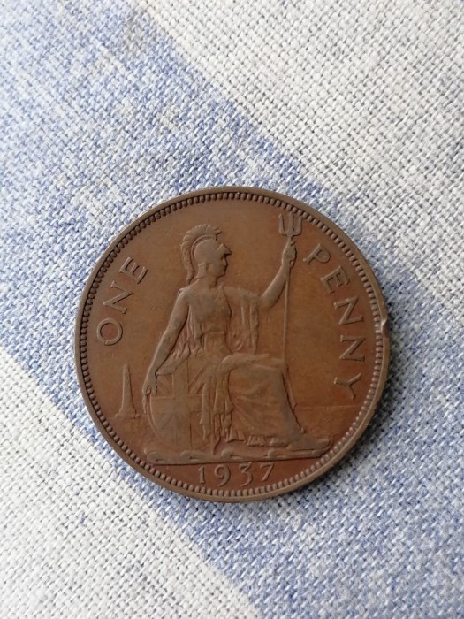 ONE PENNY 1937 Marea Britanie