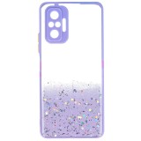 Husa Xiaomi Redmi Note 10 Pro 4G, TPU Gradient Glitter, Lavender