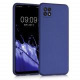 Husa pentru Samsung Galaxy A22 5G, Silicon, Albastru, 55247.64, Carcasa