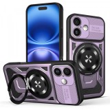 Husa pentru Apple iPhone 16 Plus, Techsuit, RuggedCam, Mov