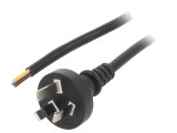 Cablu Electric PVC 1m Negru 3x0,75mm2