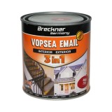 Vopsea email anticoroziva 3 &icirc;n 1 rosu 270, 1L, Breckner Germany, finisaj lucios, aplicare direct pe rugina