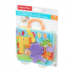 Carte educativa moale cu activitati 5 in 1, Fisher Price, FGJ40