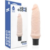 Loveclone-Ivar Vibrator cu Auto-lubrifiere 20 Cm -o- 3.7 Cm-TPR