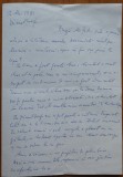 Scrisoare a scriitoarei Lucia Demetrius catre Mia Groza, 1981