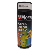 Cumpara ieftin Spray vopsea negru, RAL 9005, mat, Morris, 400 ml, acrilica, cu uscare rapida, pt. lemn, metal, aluminiu, sticla, piatra, mase plastice