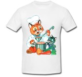 Cumpara ieftin Tricou &quot; Cat cooking soup &quot;