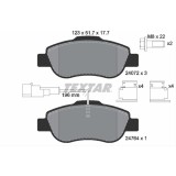 Set placute frana TEXTAR 2407202