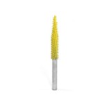 Raspel conic subtire lung 3,2 mm, coada 3,2mm, Granulatie Saburr FINA - GALBENA