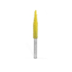 Raspel conic subtire lung 3,2 mm, coada 3,2mm, Granulatie Saburr FINA - GALBENA