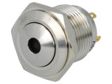Comutator Anti-Vandalism Galben IP65 2A 36VDC