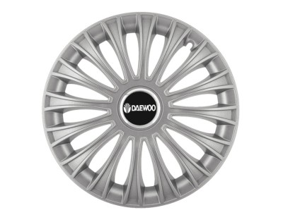 Set 4 capace roti pentru Daewoo, model Dino Gray, R15 foto