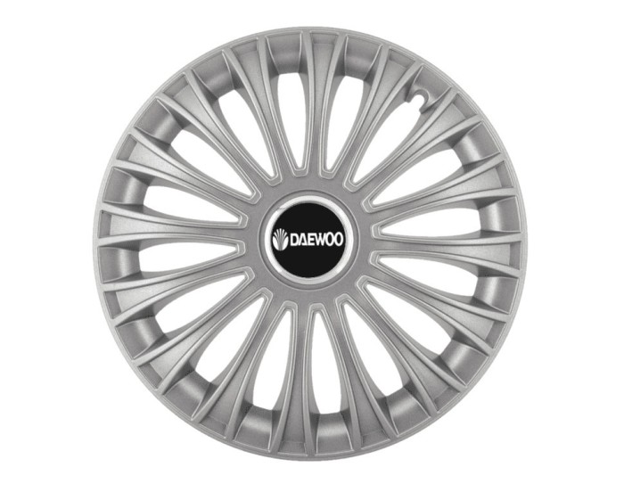 Set 4 capace roti pentru Daewoo, model Dino Gray, R15