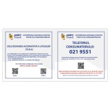 Plăcuță obligatorie ANPC Brăila &ndash; SAL / SOL și Telefonul Consumatorului