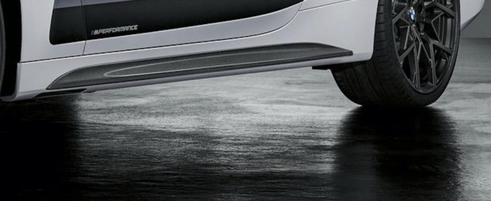 2X NEW ORIGINAL CARBON PANEL DOOR SILL TRIM OVERLAY BMW M4 G22 51772473039 24730