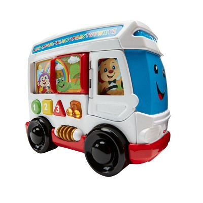 Autobuzul Laugh&amp;amp;amp;Learn Fisher Price, lumini si sunete, 3 ani+ foto