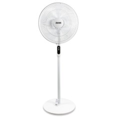 Ventilator cu picior Zass ZFTRA 1608, 55 W, 3 viteze, diametru 41 cm, functie de oscilatie 90 grade, lame transparente cu 5 arip