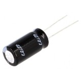 Condensator Electrolitic THT 47&micro;F 400VDC &Oslash;16x25mm &plusmn;20% 470mA pentru Circuite Electronice