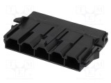 Conector MOLEX Mini-Fit Sr. 5 pini mufă tată cablu-cablu 600V