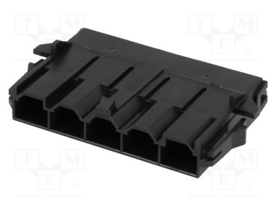 Conector MOLEX Mini-Fit Sr. 5 pini mufă tată cablu-cablu 600V foto