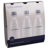 Set sticle Sodastream PET Bottle Fuse, 3 x 1 L, Negru