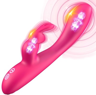 Vibrator Rechargeable Rabbit Magenta foto