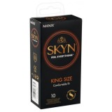 Prezervative Manix Skyn XL King Size, 10 bucati, Fara Latex, Diametru 56mm, Lungime 190mm