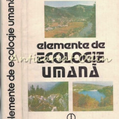 Elemente De Ecologie Umana - Constantin Budeanu, Emanoil Calinescu