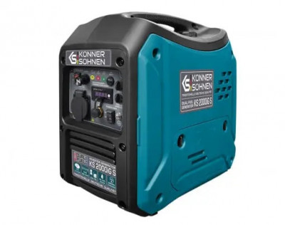 Generator de curent 2.0 kW inverter - HIBRID (GPL + benzina) - insonorizat - Konner &amp;amp; Sohnen - KS-2000iG-S foto