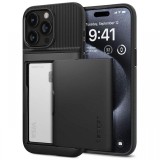 Spigen Husa Slim Armor Cs iPhone 15 Pro Negru