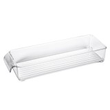 Organizator pentru frigider, Zola, transparent,dreptunghiular, 30x10x5