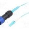 Conector fibra optica, {{Subtip conector}}, 1 pini, BULGIN - PXF4050CAC