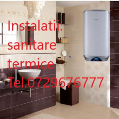 Montare Instalații: Sanitare și Termice - Orasul Constanta 📱 0729 676 777