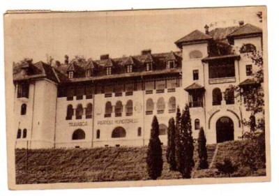 Govora Casa de odihna CGM propaganda PMR RPR eroare localitate in limba rusa foto