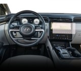 Folie Protectie Navigatie Hyundai Tucson (EU) 2023+, Duragon, protectie Display Navigatie, silicon Transparent, Anti-zgarieturi, kit instalare