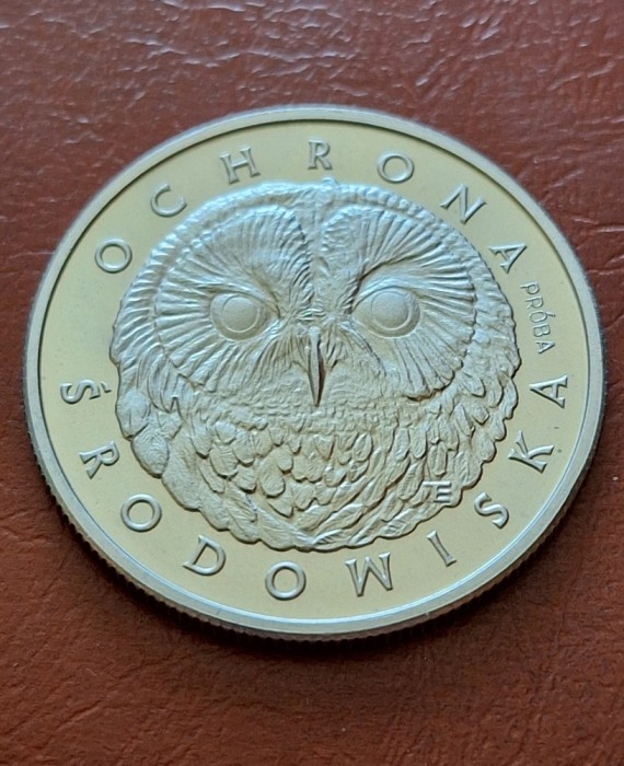 Polonia 200 zloti 1986 PROBA UNC