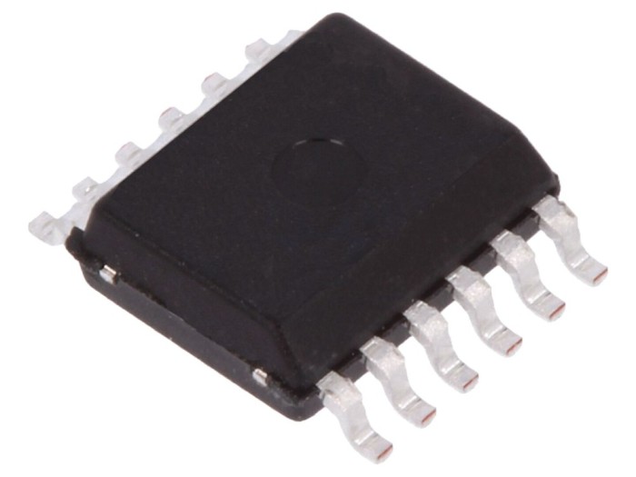Comutator de putere high-side 0,4A PowerSSO12 - IC de la STMicroelectronics