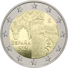 Spania moneda comemorativa 2 euro 2021 - Toledo - UNC foto