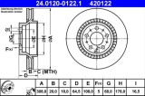 Disc frana ATE 24.0120-0122.1